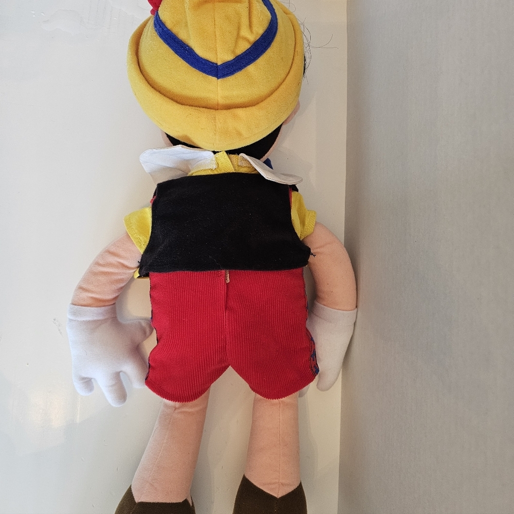 Pinocchio 18” Plush Stuffed Toy Doll Vtg 1992 Mattel Walt Disney - Picture 7 of 8